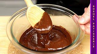 Basic Chocolate Ganache - Recipe | Kosher Pastry Chef