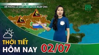 Dự báo thời tiết hôm nay 02/07 | VTC14