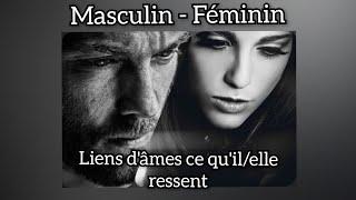 Masculin-Féminin Amour liens d'âmes