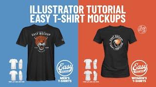 Easy T-Shirt Mockups - Illustrator