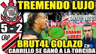 TREMENDO CARRILLO!! HIZO UN PARTIDAZO EN GOLEADA!! DEJO EN RID1CUL0 A BRASILEÑO CON FINTA!!