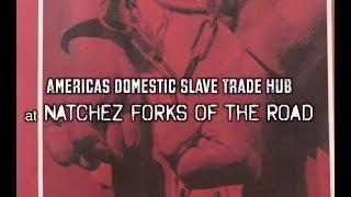 Americas Domestic Slave Trade Hub at Natchez Forks of the Road