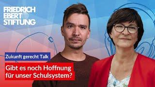 Bob Blume und Saskia Esken: Gibt es noch Hoffnung für unser Schulsystem? | 23 Zukunft gerecht Talk