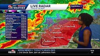 Impact Day: heavy rain, storms expected on the a.m. commute & afternoon in New Orleans