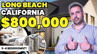 What $800,000 Buys You in LONG BEACH CALIFORNIA RIGHT NOW?!  [Watch Before Moving]