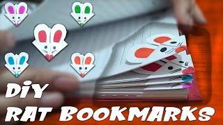 DIY Corner Bookmarks | Mouse Corner Bookmarks | Easy Paper Corner Bookmarks