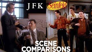 JFK (1991) & Seinfeld (1989-1998) Side-by-Side Comparison