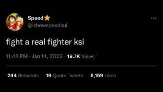 IShowSpeed Reaction To KSI Fight