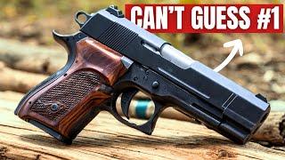 TOP 10 HANDGUNS IN 10 MIN!! Reviewed & Tested!