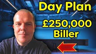 Daily Blueprint for a recruiter Billing Quarter-Million-Pounds