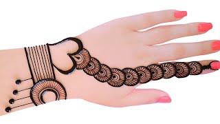 Top Holi /Ramazan Special Mehndi Designs | Simple Back hand Mehndi design | Aasan mehandi ka design