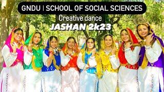 Creative Dance of Social Science dept (GNDU University) JASHAN 2023