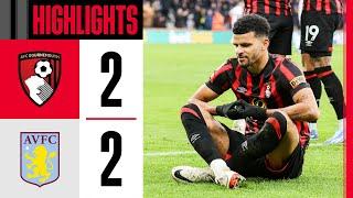 Solanke scores AGAIN in entertaining draw | AFC Bournemouth 2-2 Aston Villa