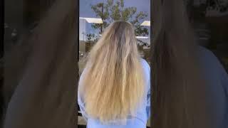 Blonde Babylight Hair Transformation on Natural Gray Hair