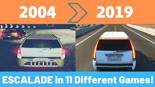 CADILLAC ESCALADE Evolution in GAMES