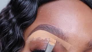 In depth brow tutorial: no edits