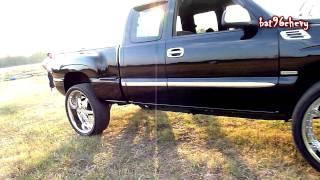 GMC Sierra StepSide Truck Lifted on 28's - HD