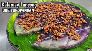 Ube plus Buko pandan Flavor ng ating Kalamay Lansong ngayon kaya Tara luto tayo