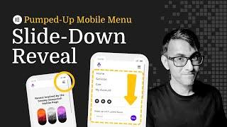 Unbelievable Slide-Down Menu Reveal - Elementor