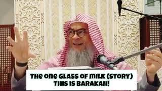 The one glass of milk (story) This is barakah! #Assim #barakah #assimalhakeem assim al hakeem