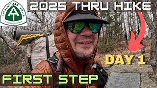 2025 Appalachian Trail Thru Hike Day 1 Springer Mountain To Hawk Mountain Shelter #appalachiantrail