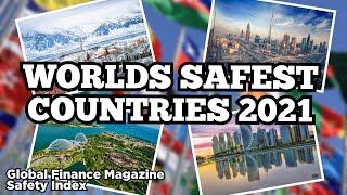 WORLD'S SAFEST COUNTRIES AS PER GLOBAL FINANCE MAGAZINE SAFETY INDEX | CAN YOU GUESS THE #1?