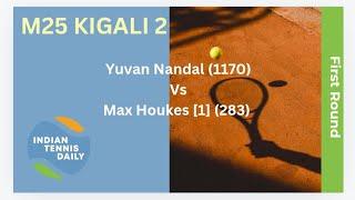 Match Highlights - M25 Kigali 2: Yuvan Nandal Vs Max Houkes