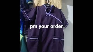 scrubsuit, school uniform, chefs uniform, gowns, laboratory gowns, costume