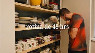 48hrs routine | making your routine lighter