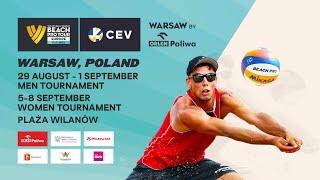 Volleyball World Beach Pro Tour Futures Warsaw by Orlen Paliwa 2024 | Mężczyźni | Turniej Główny