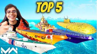 Top 5 Best Ships Of Modern Warships