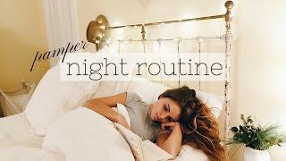 Winter Night Routine // Pamper | Tess Florio