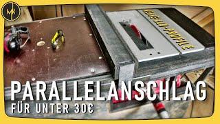 Parallelanschlag für die Tischkreissäge selber bauen - Einhell TC-TS 2025/2 - Teil 2: Der Anschlag
