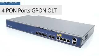 VSOL 4 Ports GPON OLT Router Layer 3 With 10GE Uplink V1600G0