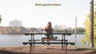 good to know - jess conte (official lyric video)