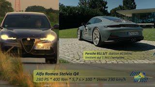 PORSCHE 911 S/T + ALFA ROMEO STELVIO