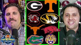 Week 12 SEC Predictions: Will 4 Ranked Teams Survive Road Trips?