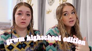 grwm for school 