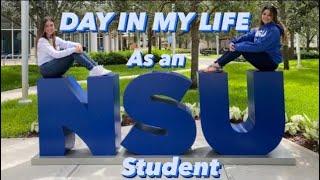 Nova Southeastern University | Day in my life as a Freshman