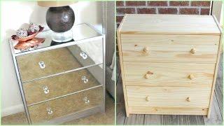 DIY | Mirrored Nightstands (IKEA HACK!!!)