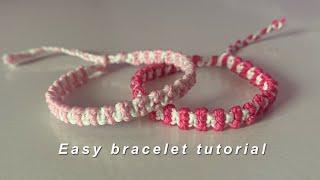 How to make easy bracelet || yarnivora