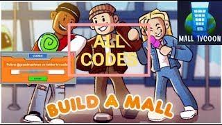 Mall Tycoon Codes Sep 2024