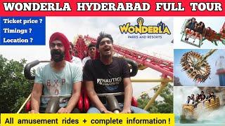 Wonderla hyderabad - wonderla hyderabad ticket cost 2023 | Wonderla hyderabad all rides + full tour