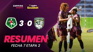 Mushuc Runa 3 - 0 Orense SC / Resumen Fecha 7 / 2da Etapa / LigaPro Ecuabet