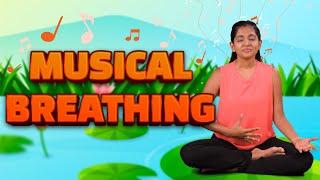 Musical Breathing Exercise for Kids | Emotional Regulation for Children | Yoga Guppy