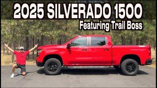 Here's my 2025 Chevy Silverado 1500 this Week featuring the TrailBoss on Everyman Driver