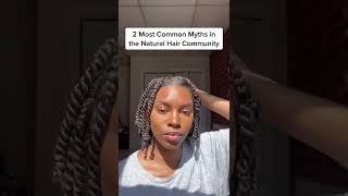 Two Most Common Myths In The Natural Hair Community. #naturalhair #naturalhairstyles #type4hair