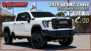McGaughys 4" Premium Kit - Scott's 2025 GMC 2500HD AT4X AEV by Signature Performance