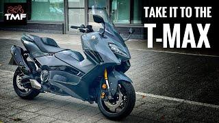 The Ultimate Yamaha T Max Tech Max Review: The best scooter in town? - First Ride