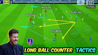 Understanding Long Ball Counter | Guide Best Formation & Tactics in eFootball 2024 Mobile